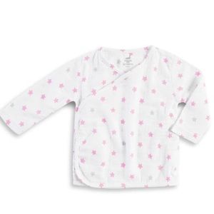 Aden + Anais Long Sleeve Kimono Top - Darling Glow